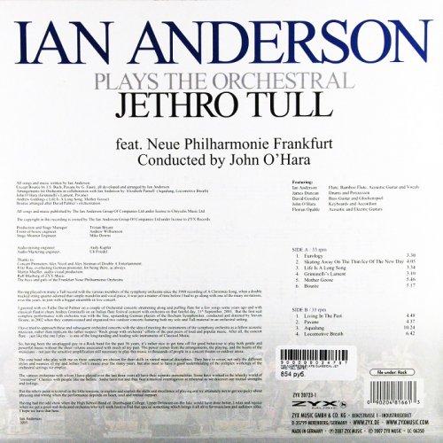 Ian Anderson - Plays The Orchestral Jethro Tull [LP] (2007) [DSD128] DSF + HDTracks