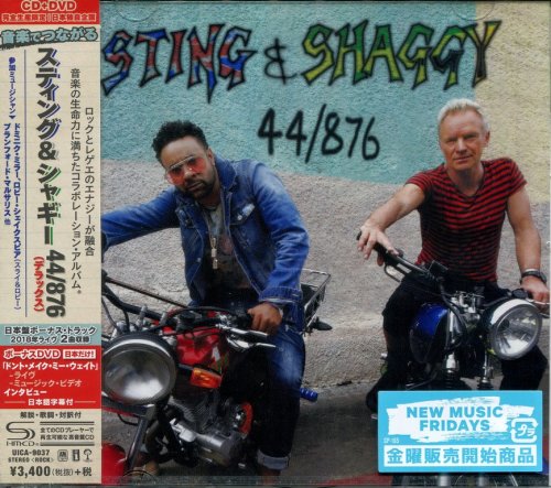 Sting & Shaggy - 44/876 (2018) {Japan SHM-CD, Deluxe Edition}
