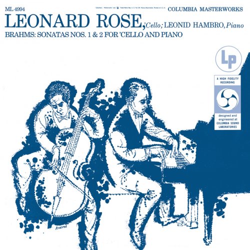 Leonard Rose - Brahms: Cello Sonata No. 1, Op. 38 & Cello Sonata No. 2, Op. 99 (Remastered) (2018) [Hi-Res]