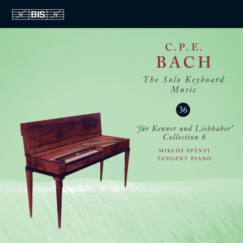 Miklós Spányi - C.P.E. Bach: The Solo Keyboard Music, Vol. 36 (2018) [Hi-Res]