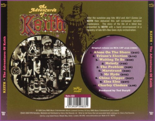 Keith - The Adventures of Keith (1969) Remastered (2008) CD Rip