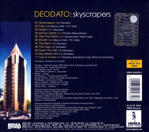 Eumir Deodato - Skyscrapers (2002)