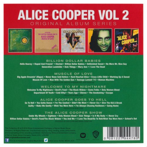 Alice Cooper - Original Album Series Vol. 2 (2016)