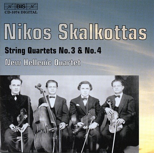 New Hellenic Quartet - Skalkottas: String Quartets 3 & 4 (2000)