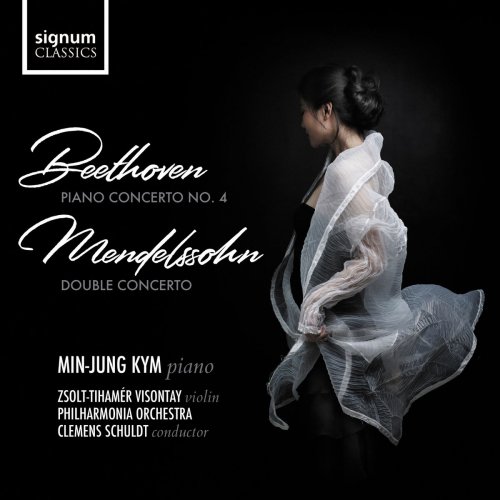 Min-Jung Kym, Zsolt-Tihamér Visontay, Philharmonia Orchestra - Beethoven: Piano Concerto No. 4 & Mendelssohn: Double Concerto (2018)