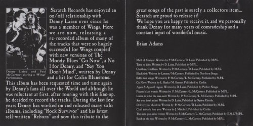 Denny Laine ‎- Wings At The Sound Of Denny Laine (2015)