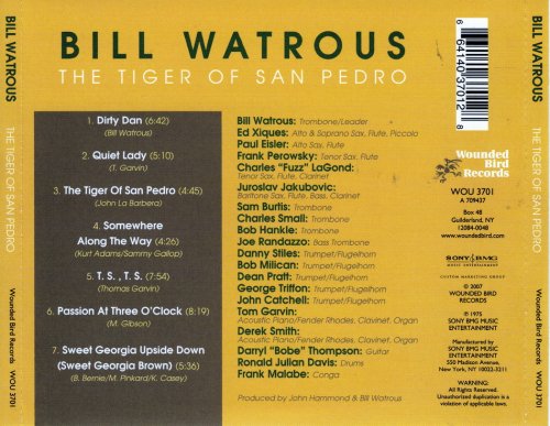 Bill Watrous - The Tiger Of San Pedro (2007)