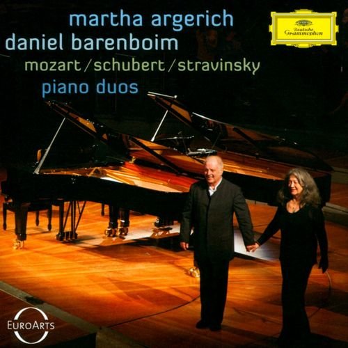 Martha Argerich, Daniel Barenboim - Mozart, Schubert, Stravinsky: Piano Duos (2014) CD-Rip