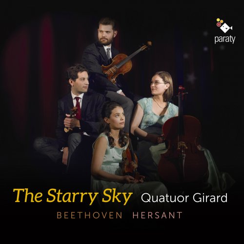 Quatuor Girard - Beethoven: Quatuor No. 2, Op. 59 - Hersant: Quatuor No. 4 " The Starry Sky" (2018) [Hi-Res]