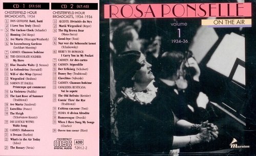 Rosa Ponselle - Collection (9 albums)