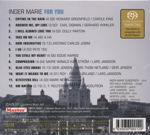 Inger Marie Gundersen - For You (2011) [SACD]