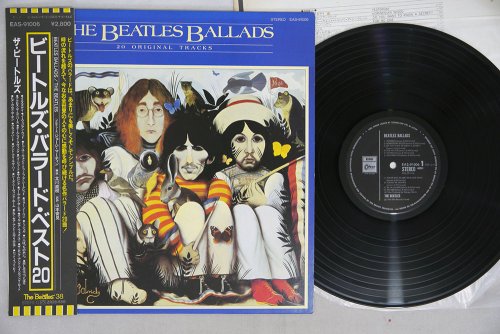 The Beatles ‎- The Beatles Ballads - 20 Original Tracks [Japan LP] (1980)