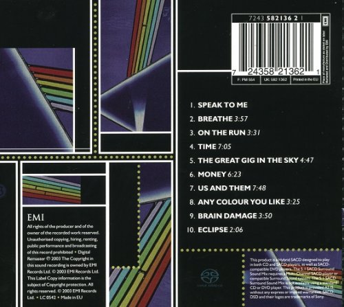 Pink Floyd - Dark Side Of The Moon (1973) [2003 SACD]