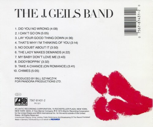 The J. Geils Band - Ladies Invited (1990)