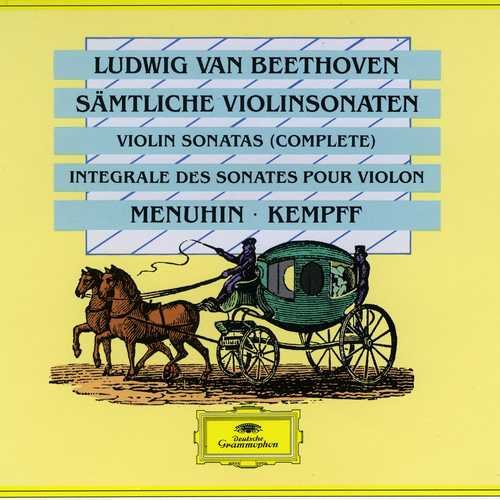 Yehudi Menuhin, Wilhelm Kempff - Beethoven: Complete Violin Sonatas (4CD) (1990)