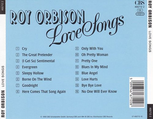 Roy Orbison - Love Songs (1990)