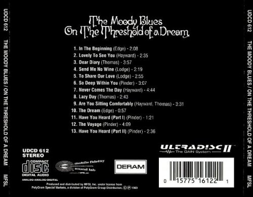 The Moody Blues - On The Threshold Of A Dream (MFSL, 1994)