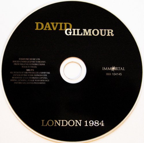 David Gilmour - London 1984 (2009)