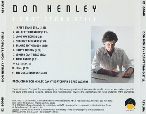 Don Henley - I Can't Stand Still (1989)