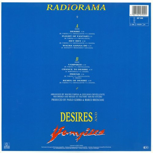 Radiorama - Desires And Vampires [LP] (1986)