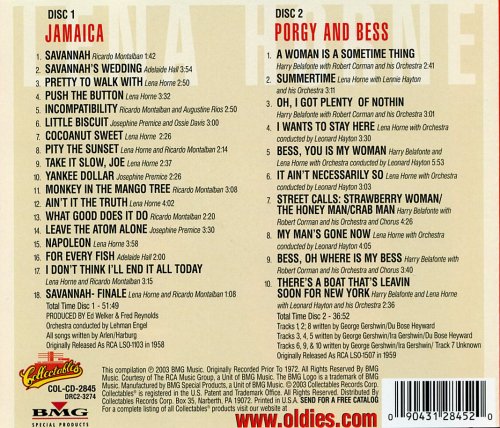 Lena Horne  - Jamaica, Porgy and Bess (2003) FLAC