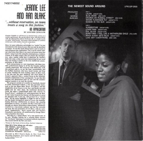 Jeanne Lee & Ran Blake - The Newest Sound Around (1961)