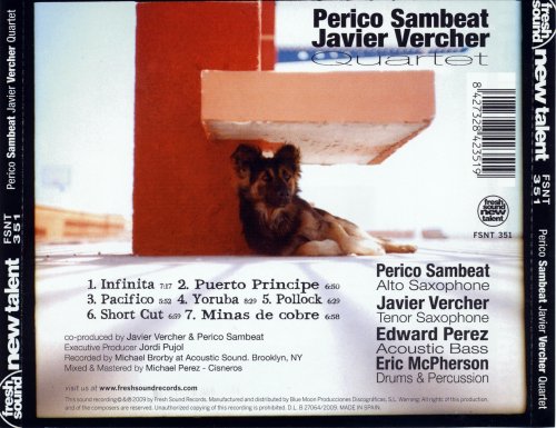 Perico Sambeat, Javier Vercher Quartet - Infinita (2007) 320 Kbps