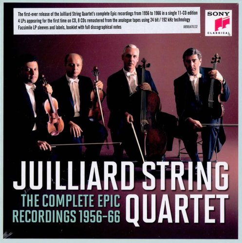 Juilliard String Quartet - The Complete Epic Recordings (1956-1966) [2018]