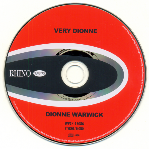 Dionne Warwick - Very Dionne (Japan, Remastered) (2013)