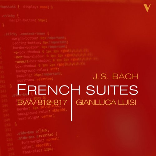 Gianluca Luisi - Bach: French Suites, BWV 812-817 (2018) [Hi-Res]