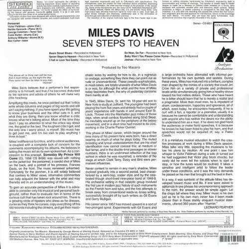 Miles Davis - Seven Steps To Heaven [2x12''] (2010)