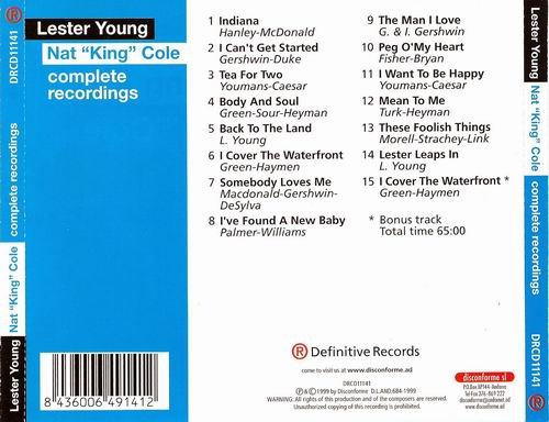 Lester Young & Nat King Cole - Lester Young & Nat King Cole Complete Recordings (2004)