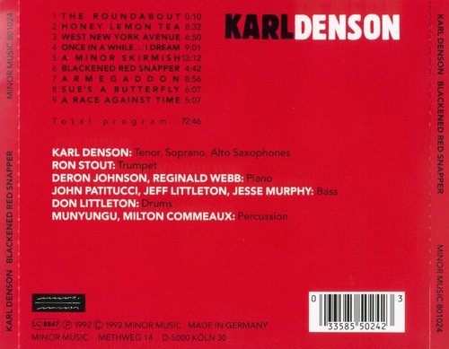 Karl Denson - Blackened Red Snapper (1992) CD Rip