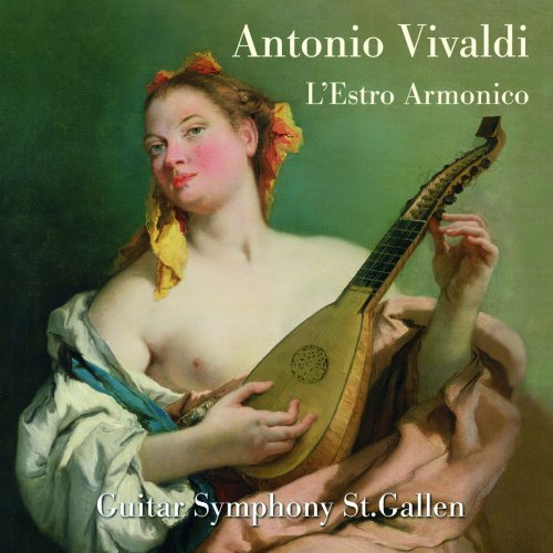 Jürg Kindle & guitar symphony st.gallen - ANTONIO VIVALDI - CONCERTI GROSSI (L'ESTRO ARMONICO) (2018)