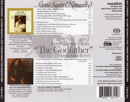 Ray Conniff - Alone Again & The Godfather (1972) [SACD] (2018) PS3 ISO + HDTracks