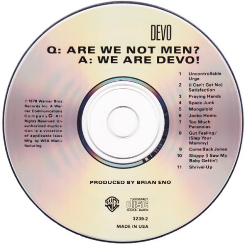 Devo - Q: Are We Not Men? A: We Are Devo! (1988)