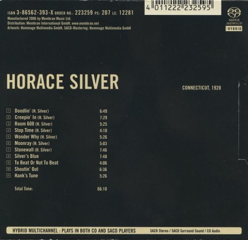 Horace Silver - Supreme Jazz (2006) [SACD]