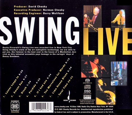 Bucky Pizzarelli - Swing Live (2001) [SACD]