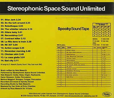 Stereophonic Space Sound Unlimited - Spooky Sound Sessions (2009)