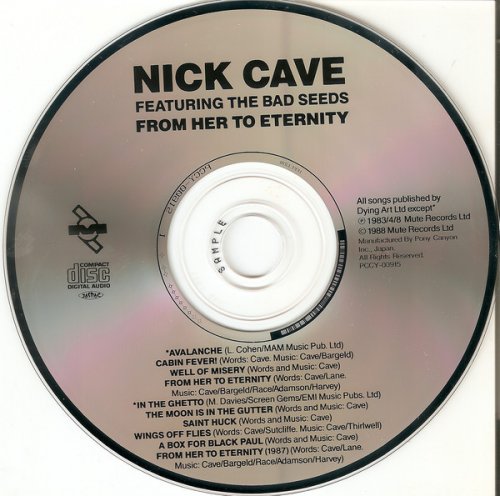 Nick Cave & The Bad Seeds - From Her To Eternity (Japan, 1996)