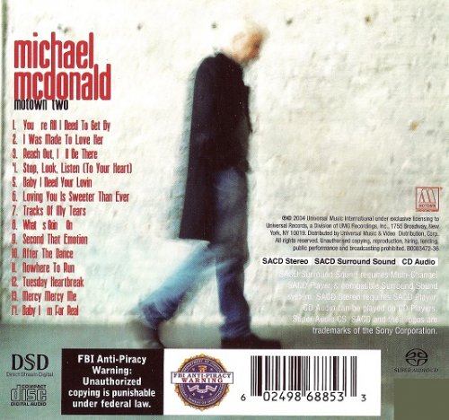 Michael McDonald (ex. The Doobie Brothers) - Motown 2 (2004) [SACD]