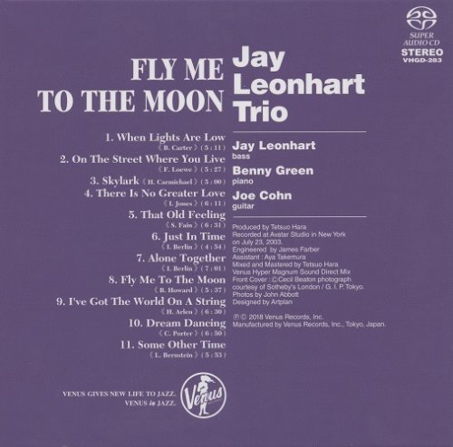 Jay Leonhart Trio - Fly Me To The Moon (2003) [2018 SACD]