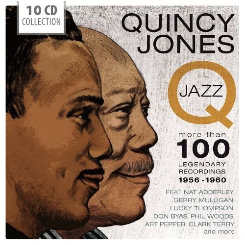 Quincy Jones & His Orchestra - Q-Jazz: More Than 100 Legendary Recordings 1956-1960 [10 Box Set] (2013) Lossless