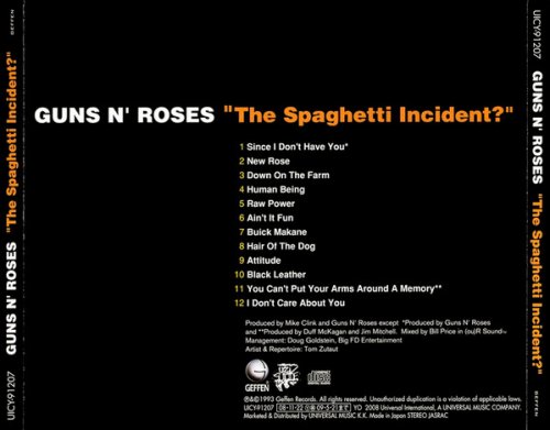 Guns N’ Roses - The Spaghetti Incident? (Japan SHM-CD) (2008)