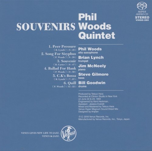 Phil Woods Quintet - Souvenirs (1994) [2018 SACD]