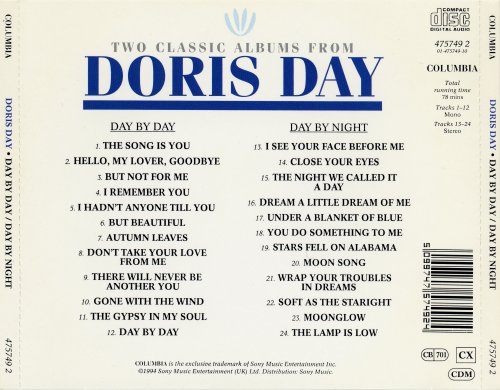 Doris Day - Day By Day / Day By Night (1994) Lossless