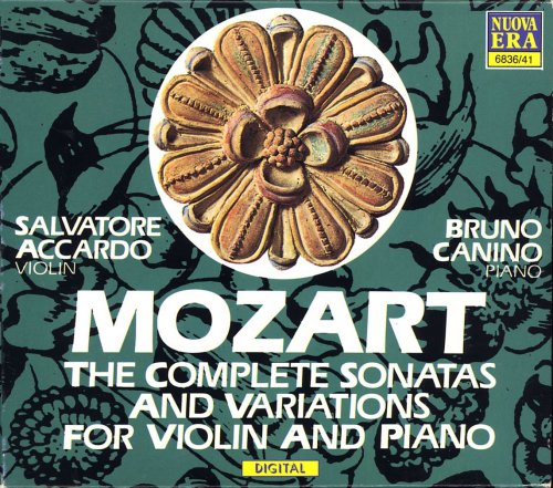 Salvatore Accardo - Mozart: The Complete Sonatas and Variations for Violin and Piano (1989)