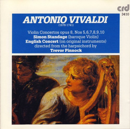 Simon Standage, English Concert, Trevor Pinnock - Vivaldi: Violin Concertos opus 8 (1985)
