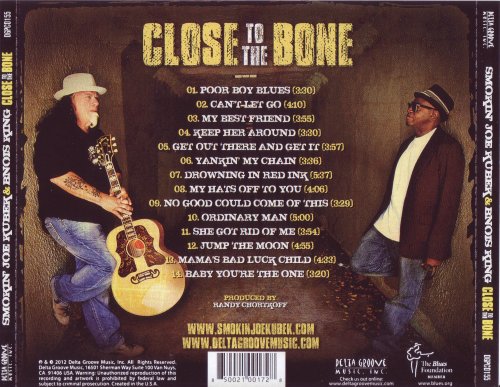 Smokin' Joe Kubek & Bnois King - Close To The Bone (2012) FLAC