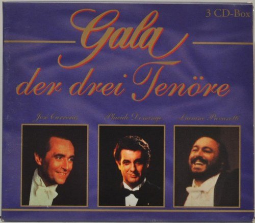 José Carreras, Placido Domingo, Luciano Pavarotti - Gala der drei Tenöre (3CD BoxSet) (1994)